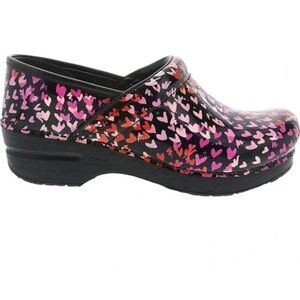 Used heart Dansko clogs